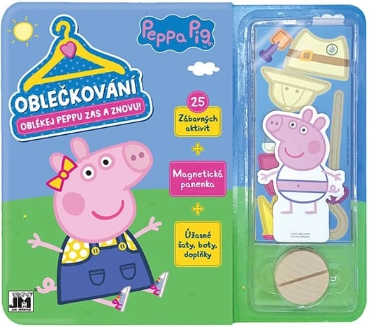 Peppa Wutz Anziehspaß – magnetisches Mode-Set