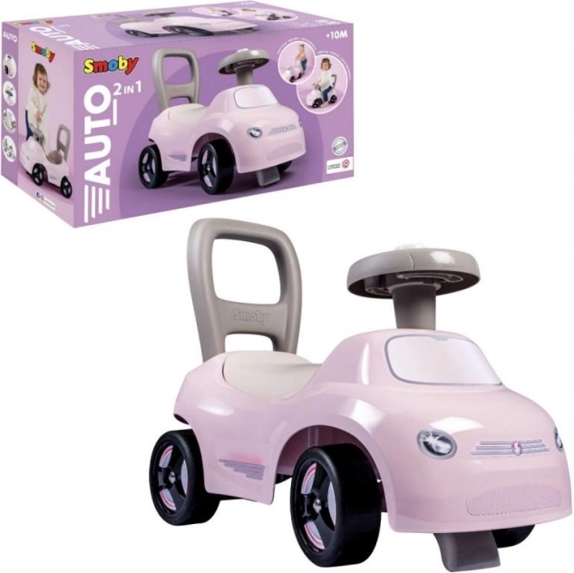 Laufrad/Rutscher SMOBY Ride-On rosa