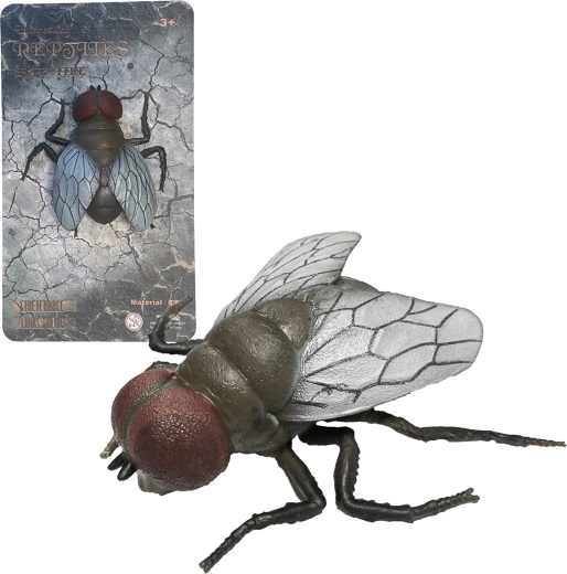 Lebendige Natur House Fly – realistisches Fliegenmodell 11,5 cm