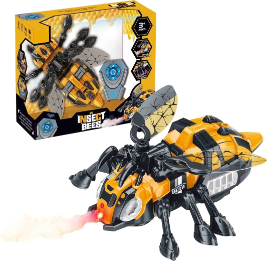 R/C mechanische Biene mit Wassernebel und LED-Beleuchtung