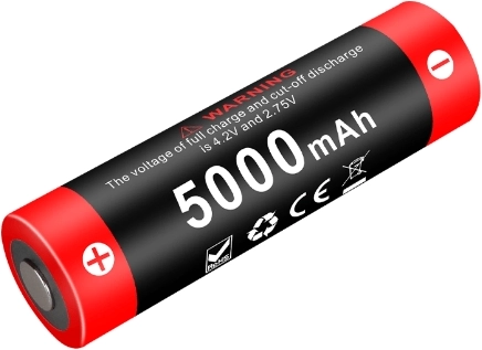 Wiederaufladbarer Li-Ion-Akku 21700 3,6 V 5000 mAh KLARUS