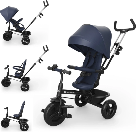 Kinderkraft Dreirad Aston 2 Plus Navy