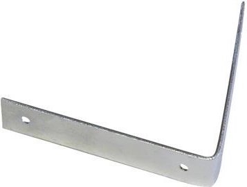 Konstruktionswinkel 40 mm aus verzinktem Stahl, Packung mit 10 Stück