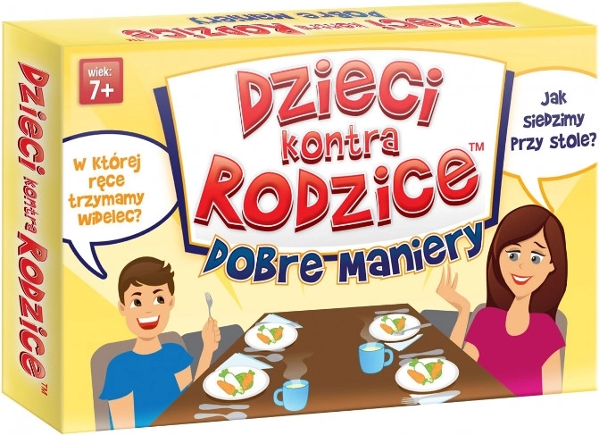 Kinder gegen Eltern: gute Manieren
