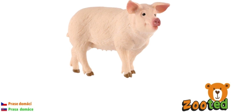 Figur eines Hausschweins 10 cm