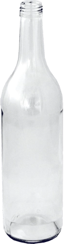 Glasflasche für Spirituosen 0,7 l