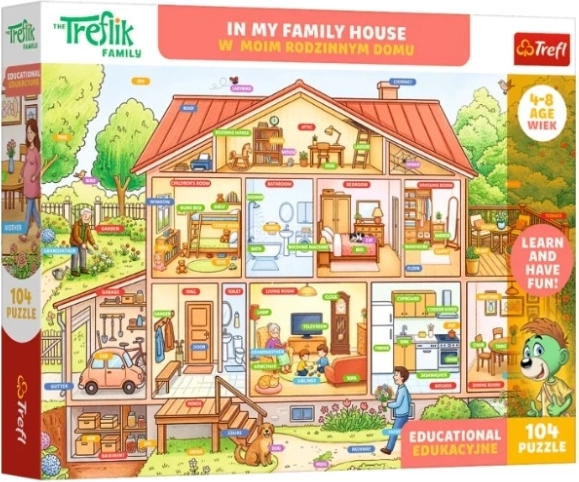 Lernpuzzle Edu 104 W moim rodzinnym domu