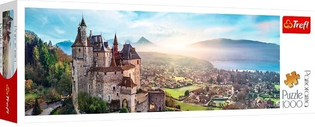 Panorama-Puzzle 1000 Teile – Schloss Menthon, Frankreich