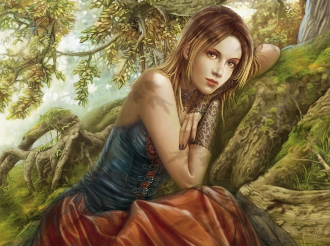 Puzzle Geschichten-Erzählerin 2000 Teile