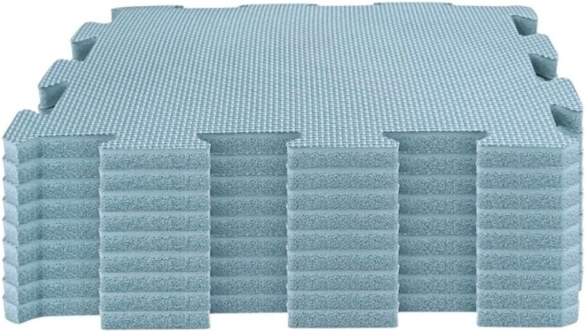 Nido nido Schaum-Spielmatte Puzzle Dusty Blue (9 Teile)
