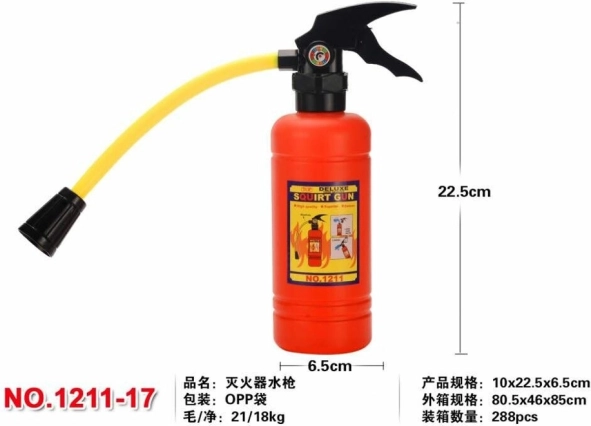 Wasserspritzpistole Feuerwehr