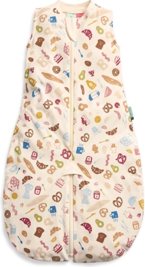 ErgoPouch Schlafsack und Overall 2-in-1 aus Bio-Baumwolle Bon Appetit, 0,2 TOG (8–24 Monate, 8–14 kg)