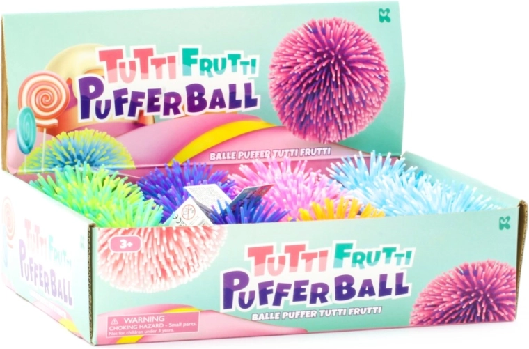 Zotteliger Sinnesball Tutti Frutti 11,5 cm