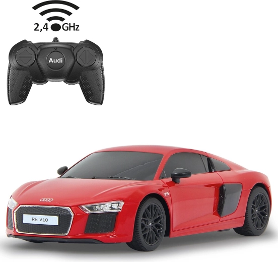 Jamara Audi R8 2015 RC-Auto 1:24 rot – 1 Stück