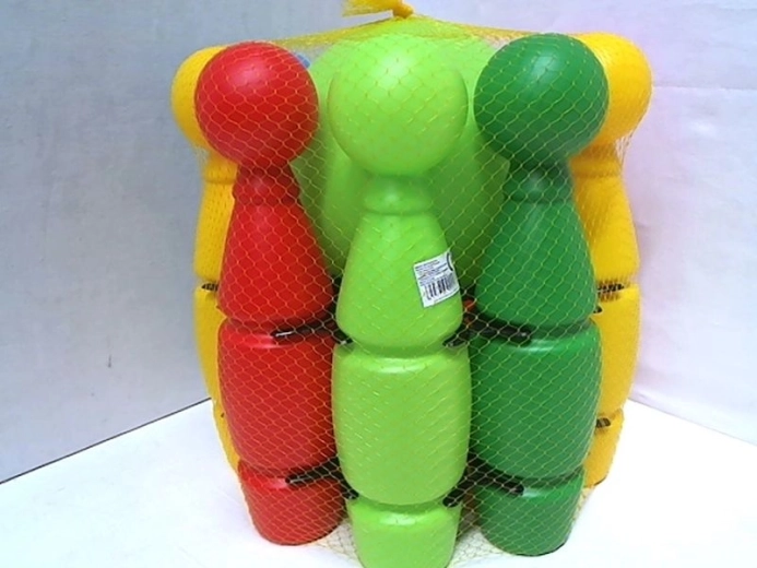 Kinderkegel Maxi im Korb