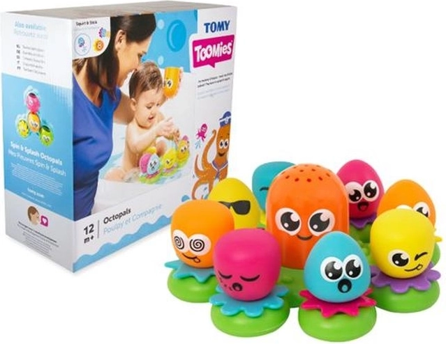 Tomy Toomies Oktopus-Familie – Badespaß in der Wanne