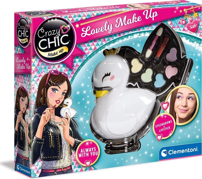 Crazy Chic Schönes Make-up-Labor Schwan CLEMENTONI