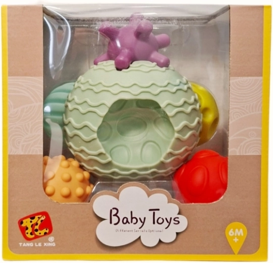 Sensorische Vinylbälle für Babys