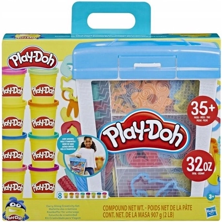 Kreativkoffer mit PLAY-DOH Knete und Zubehör