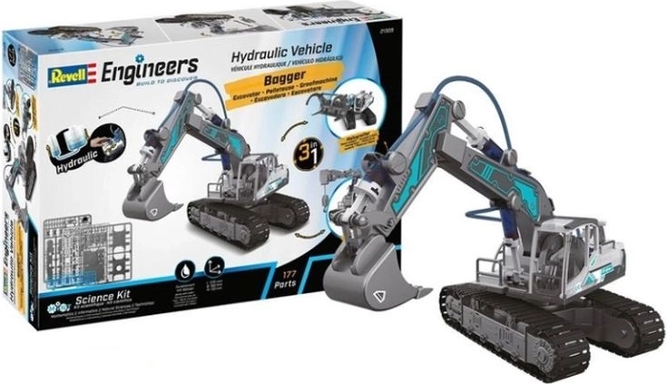 Revell Hydraulik-Bagger-Bausatz 3 in 1