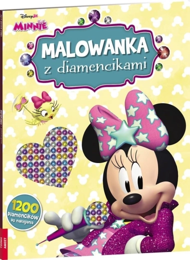 Disney Minnie Malbuch mit Diamantaufklebern