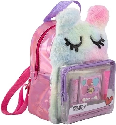 Create it! Schminkset im flauschigen Rucksack