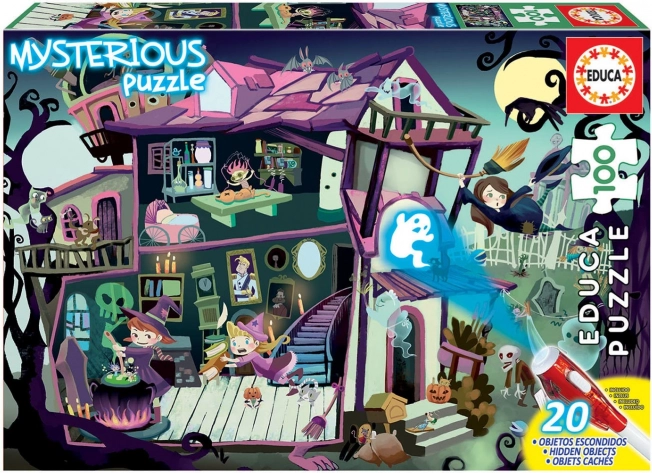 Educa Mysterious Puzzle Geisterhaus 100 Teile