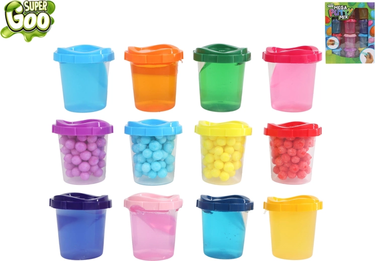 Super Goo Knetmasse-Set 12×50 g