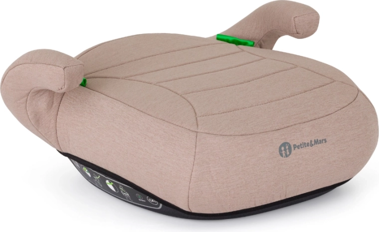 Petite&Mars Sitzerhöhung Zuno, tan brown, 125–150 cm (22–36 kg)