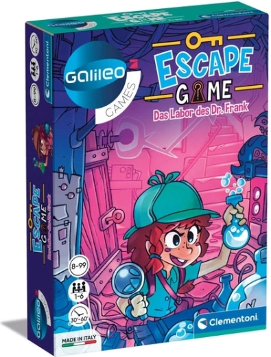Escape game: Das Labor des Dr. Frank – Brettspiel Galileo Games