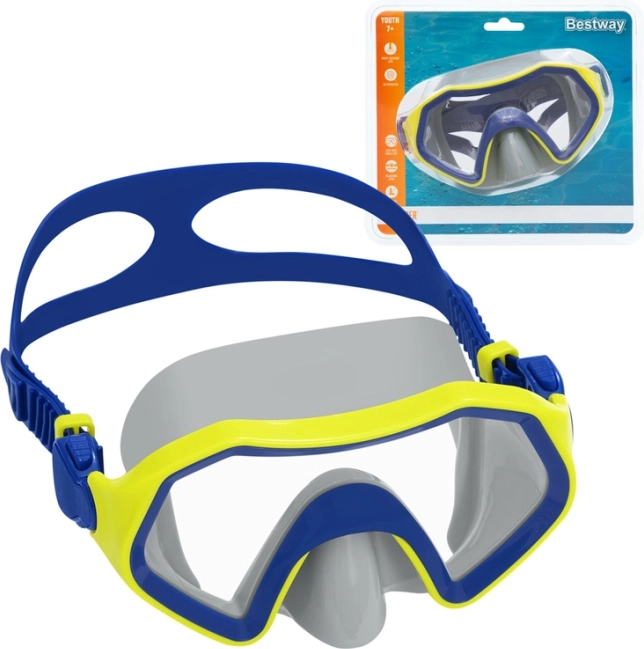 Bestway Crusader Schwimmmaske für Kinder 7+ – Blau
