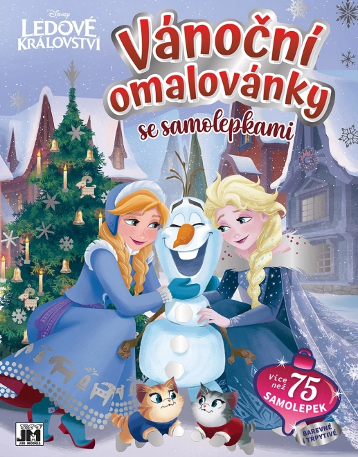 Weihnachts-Malbuch mit Stickern Frozen: Die Eiskönigin