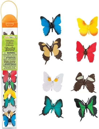 Safari Ltd. TOOBS Tube Schmetterlinge