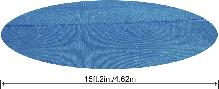 Solarschutzplane für Pool 462 cm blau BESTWAY