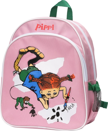 Pippi Kinder-Rucksack in Rosa für den Kindergarten
