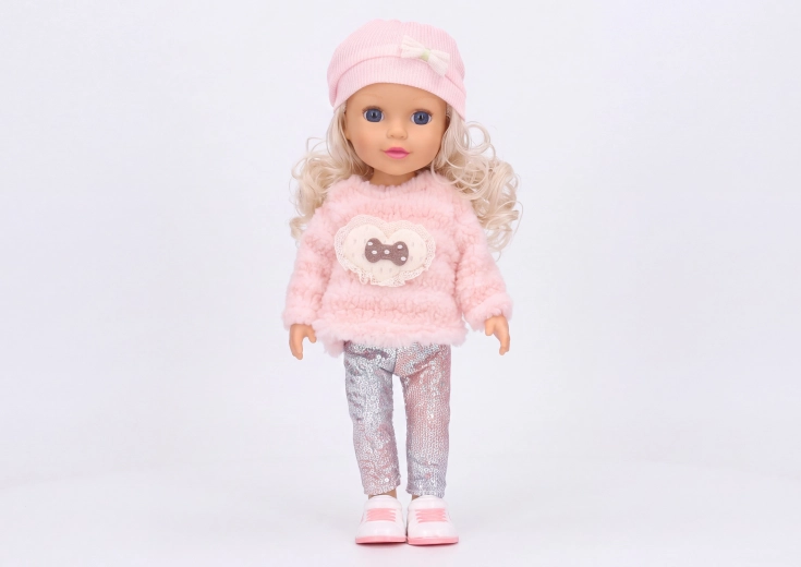 Puppe mit Mütze 36 cm – 1 Stück