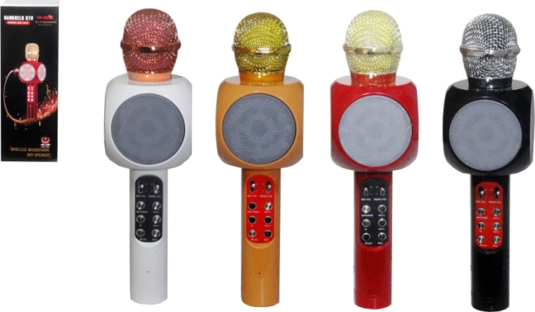 Bluetooth-Kindermikrofon mit Licht und Sound – 1 Stück