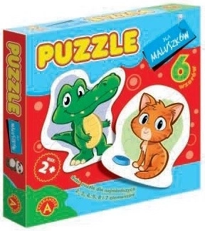 Puzzle für die Kleinsten – Krokodil