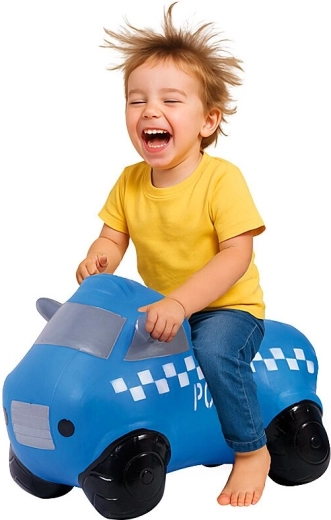 HoppyDoo Hüpfauto Polizei - 1 Stück