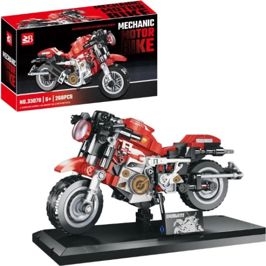 Baukasten Sportmotorrad 268 Teile
