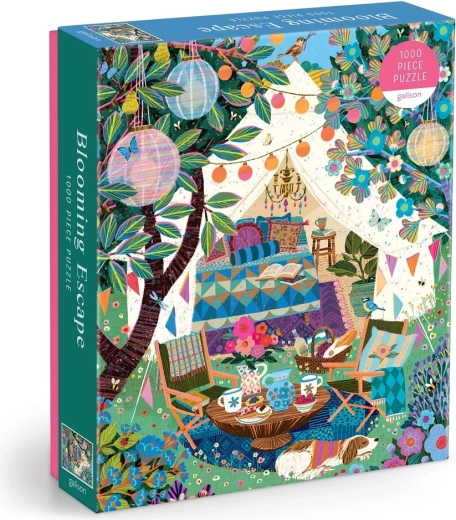 Puzzle Galison Blühende Auszeit 1000 Teile – Illustration von Victoria Ball