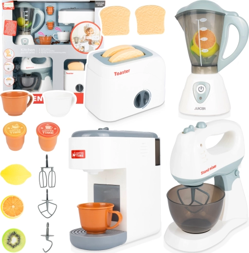 Kinder-Set kleiner Haushaltsgeräte 4-in-1