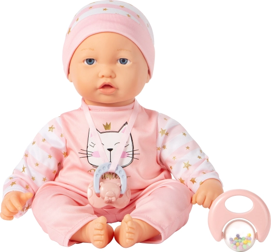 Baby mit beweglicher Mimik, 40 cm