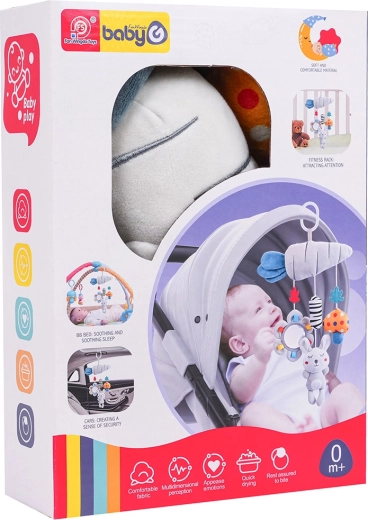 Sensorisches Hängespielzeug für den Kinderwagen für die Kleinsten