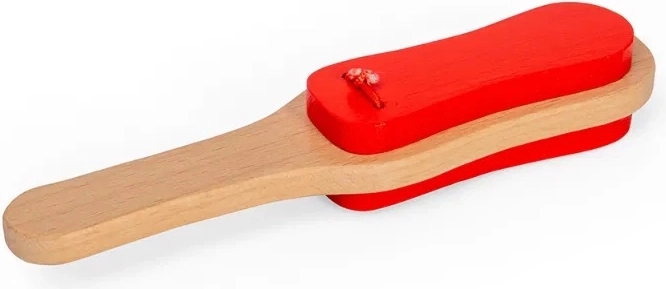 Bigjigs Toys Holz-Kastagnetten mit Griff