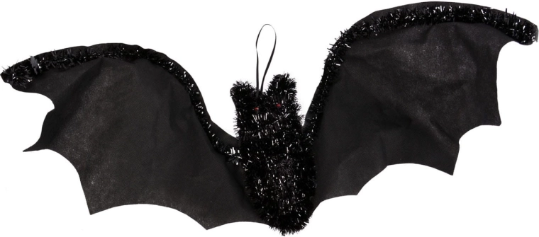 Riesige schwebende Fledermaus für Halloween