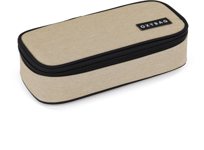 OXYBAG Schulmäppchen Etui Komfort Unicolor Mocca