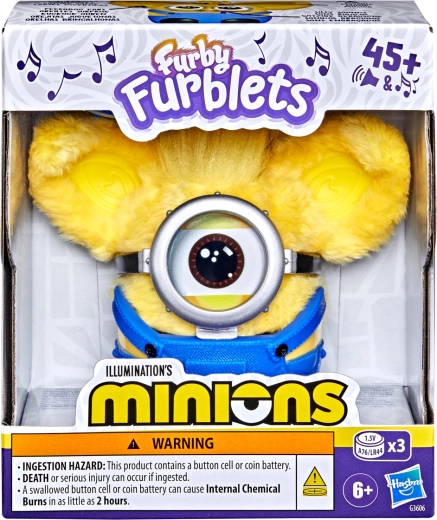 Hasbro Furby Furblet Minions interaktives Plüschtier - 1 Stück