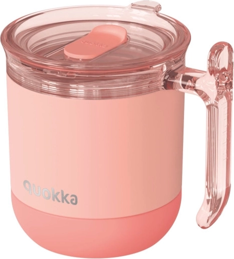 Thermobecher Quokka Wave Peachy Pink rosa 260 ml