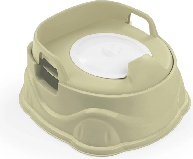 Kinder-Töpfchen 3-in-1 mit WC-Sitz und Hocker, hellgrün